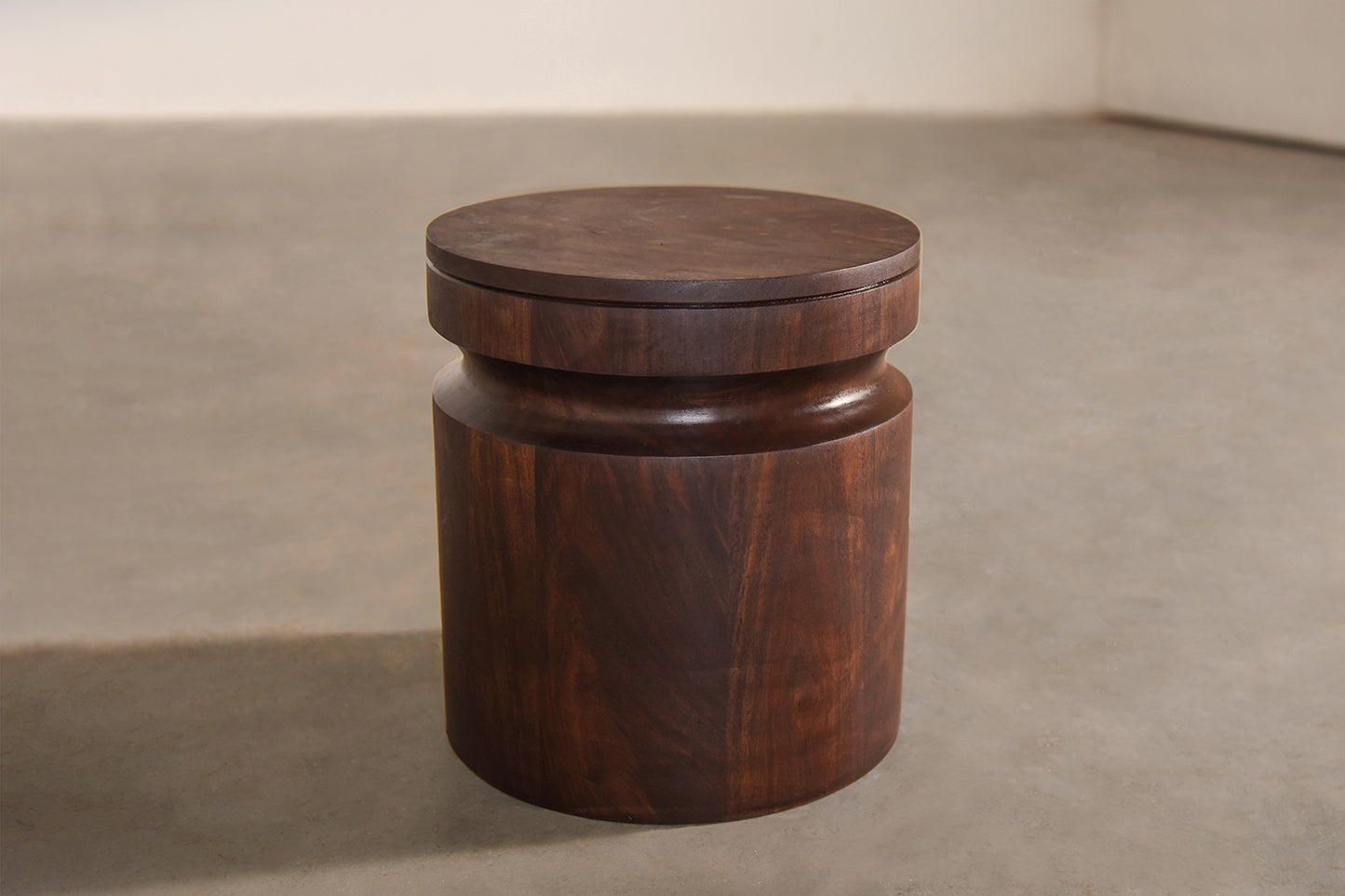 Rio Chama Side Table - Rosewood with Chocolate Oil