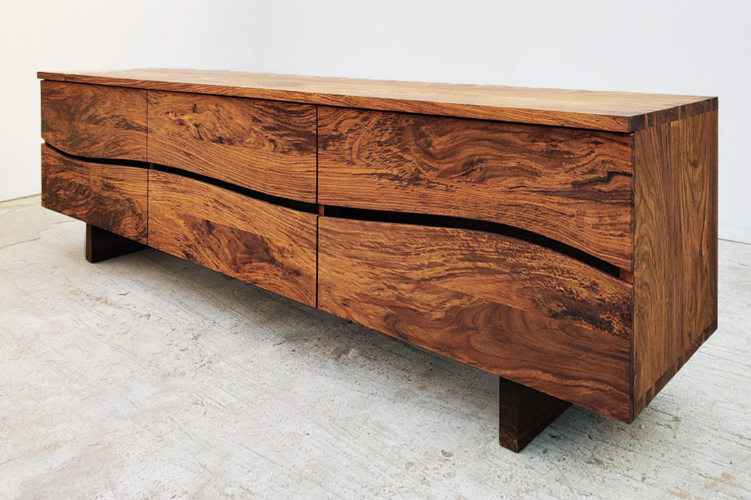 Wave Console - Rosewood