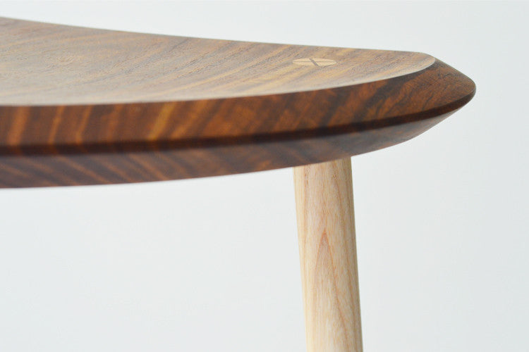 Trio Bar Stool - Rosewood