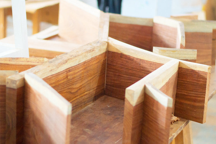 Sprig Shelving Unit - Rosewood