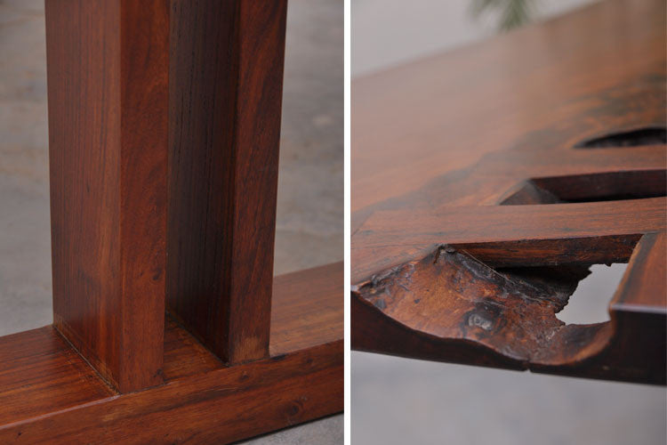 Dais Dining Table - Rosewood