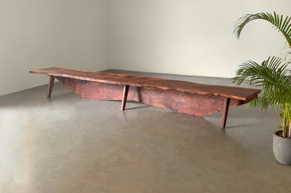 Trident Bench- Rosewood