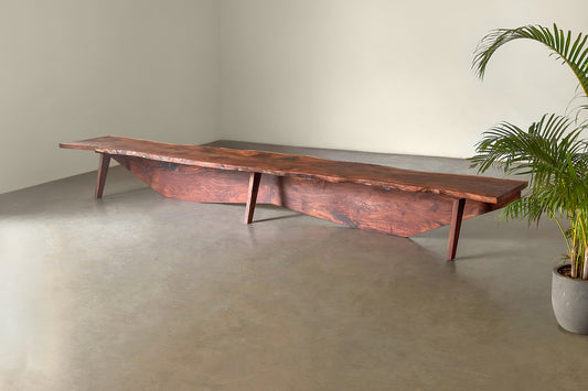 Trident Bench- Rosewood