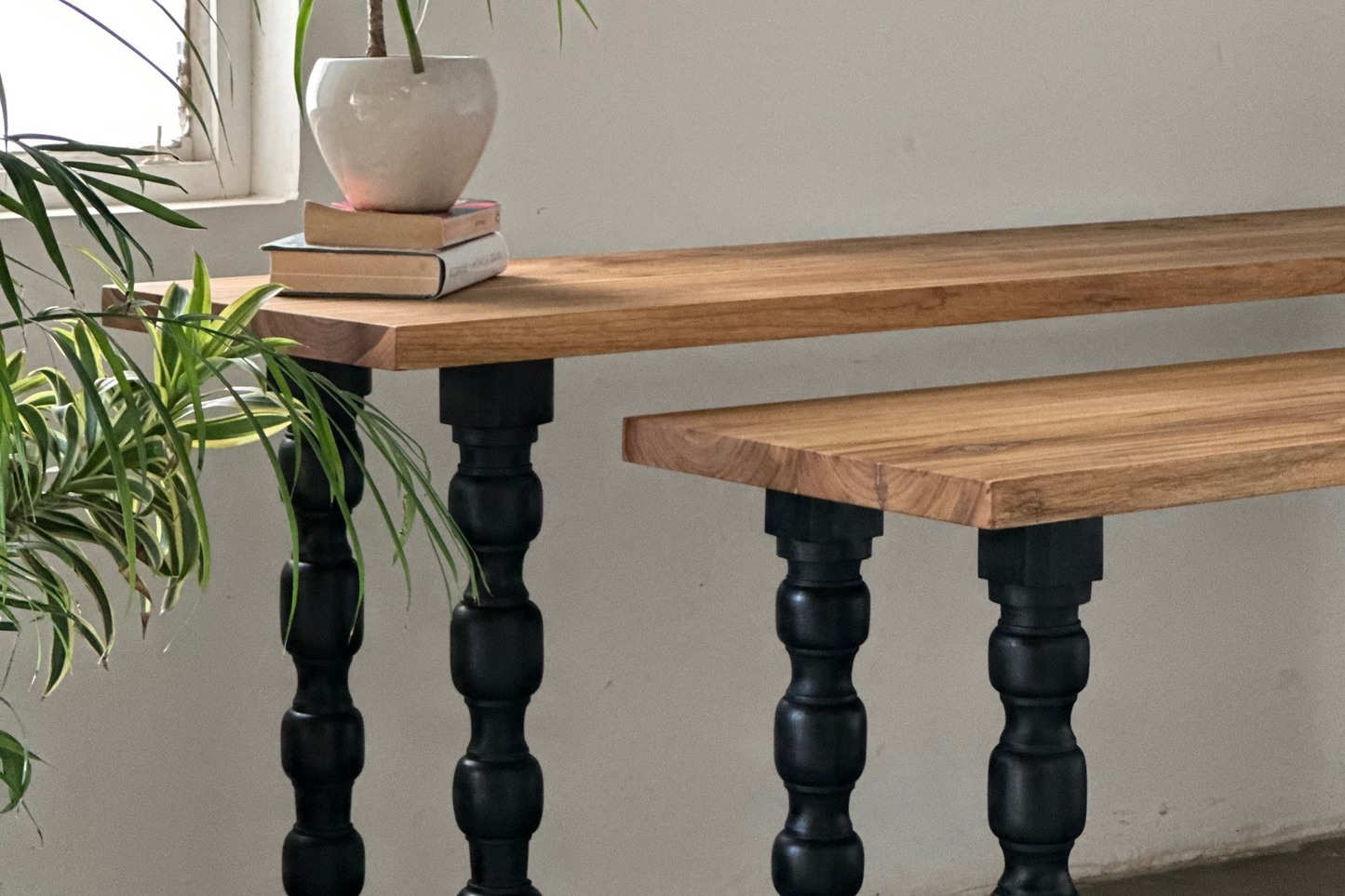 Rhine Entry Console - White Ash