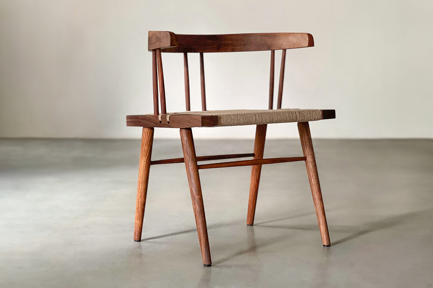 Bengal Jute Chair - Rosewood