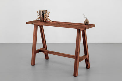 Vortex Console - Distressed Salwood