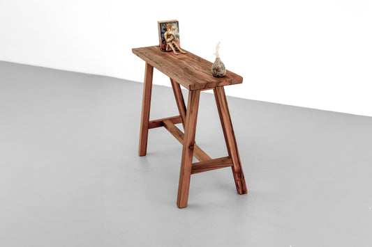 Vortex Console - Distressed Salwood