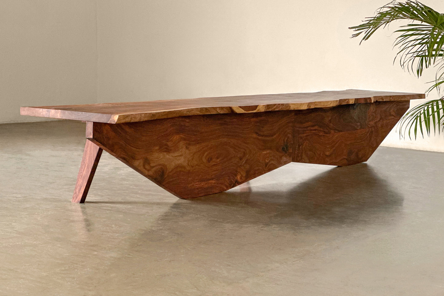 Trident Bench- Rosewood
