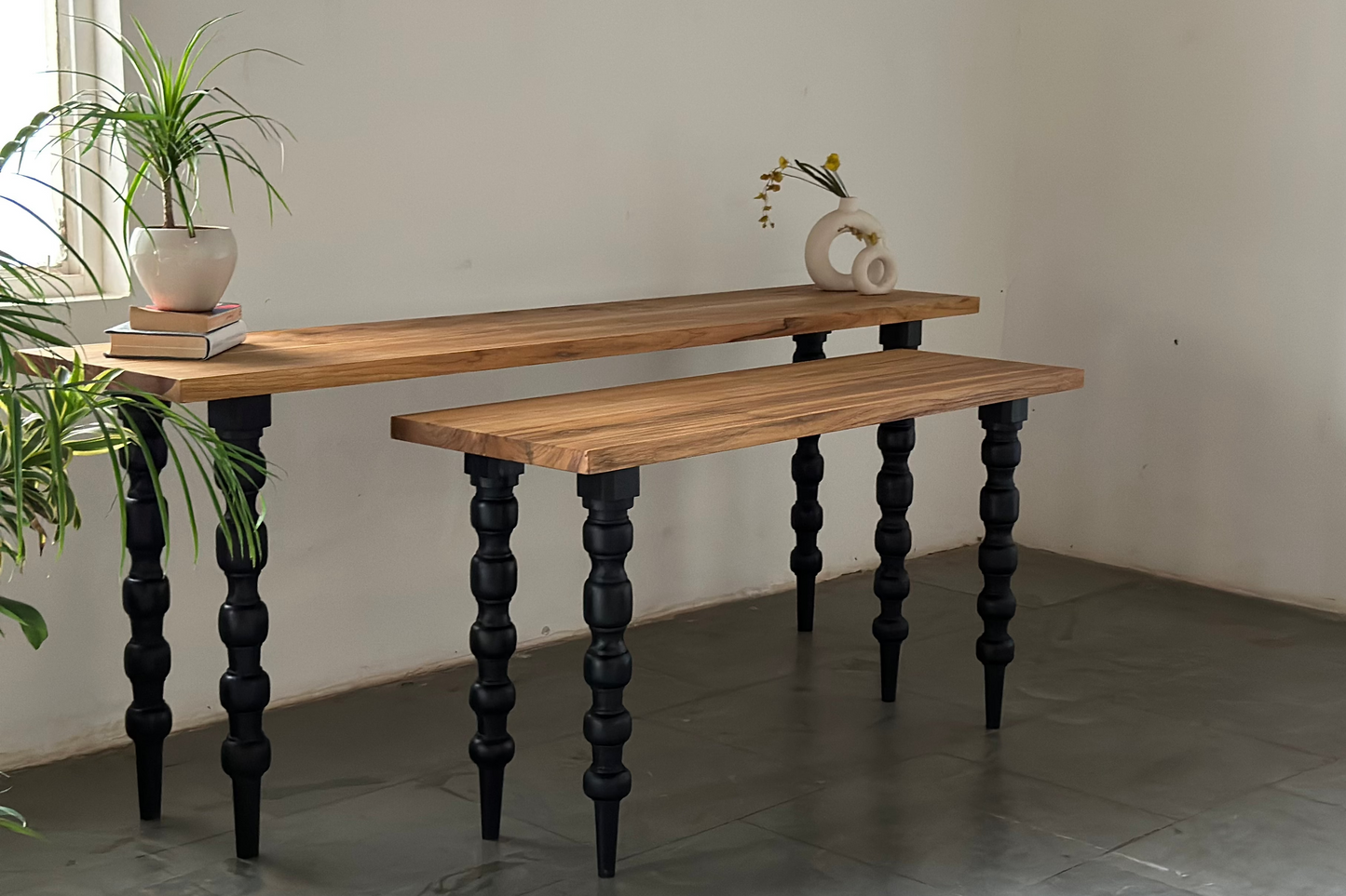 Rhine Entry Console - White Ash