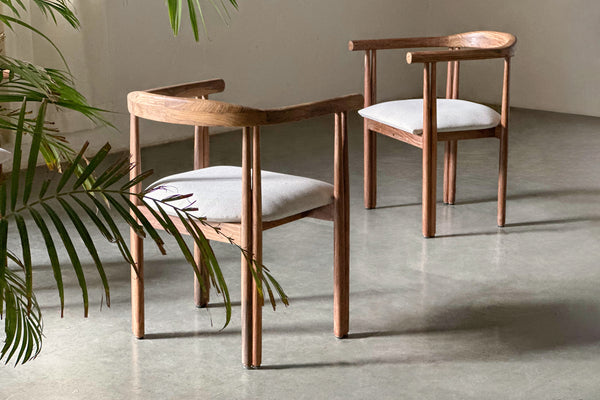 Duet Cushioned Chair