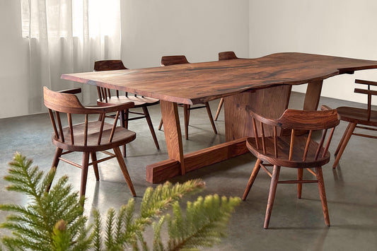 Daikei Duo Dining Table - Rosewood