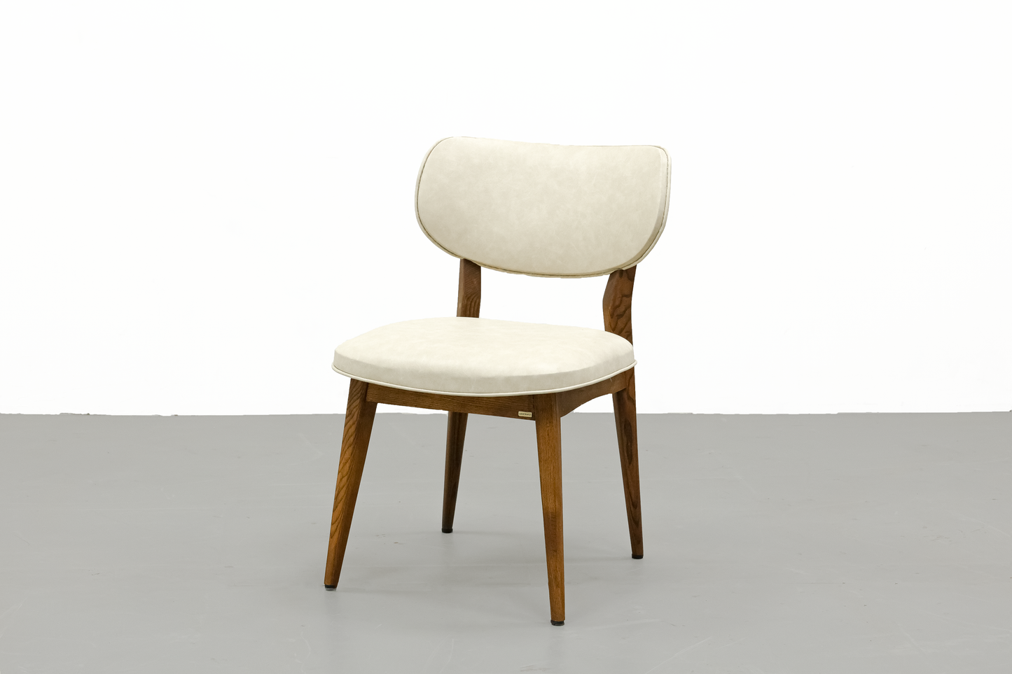 Knox Chair - White Ash - Chocolate Stain