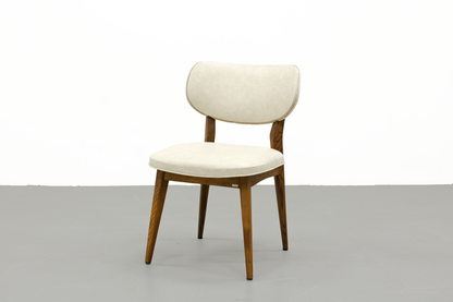 Knox Chair - White Ash - Chocolate Stain
