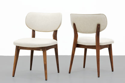 Knox Chair - White Ash - Chocolate Stain