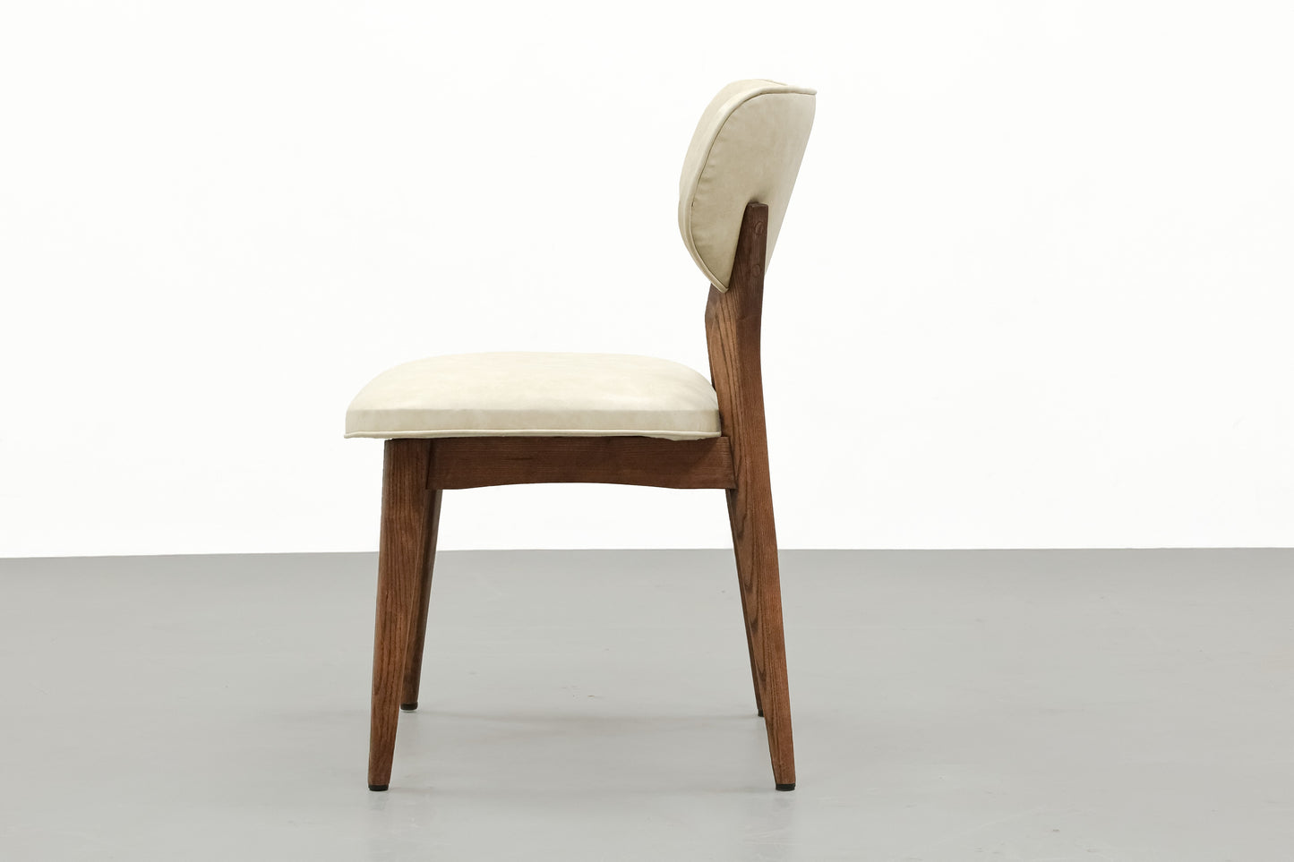 Knox Chair - White Ash - Chocolate Stain