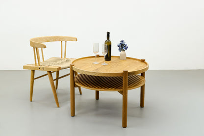 Torii Roundo Coffee Table -Oakwood