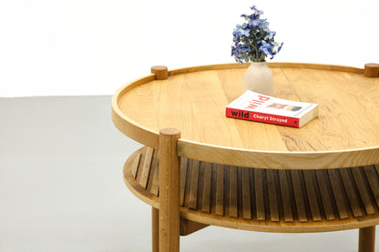 Torii Roundo Coffee Table -Oakwood