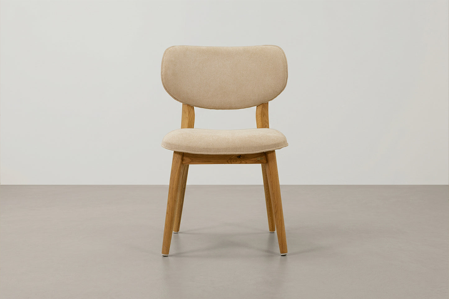 Knox Chair - White Ash - Chocolate Stain