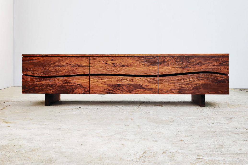 Wave Console - Rosewood