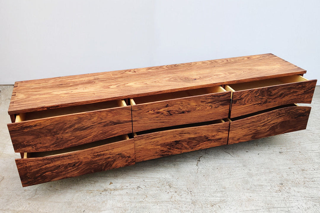 Wave Console - Rosewood