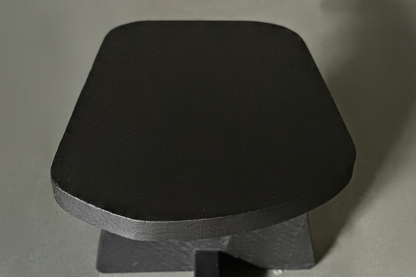 Ignis Coffee Table- Black Stained Burnt Euclaptyus